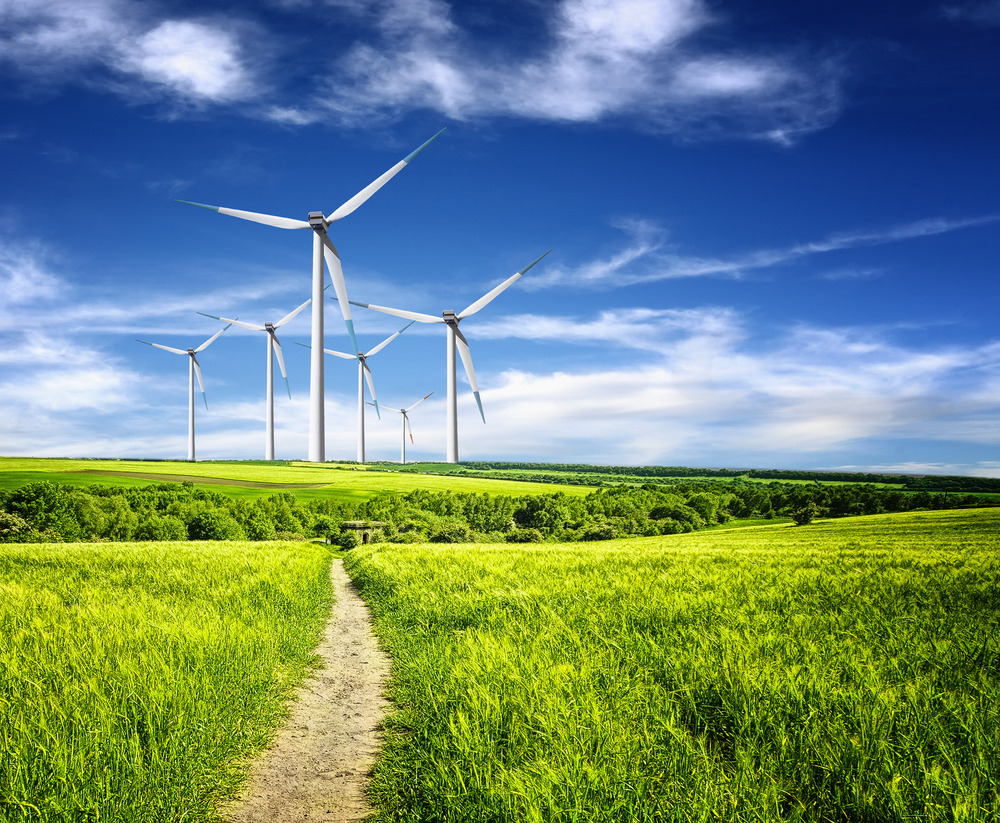 picture of wind turbines