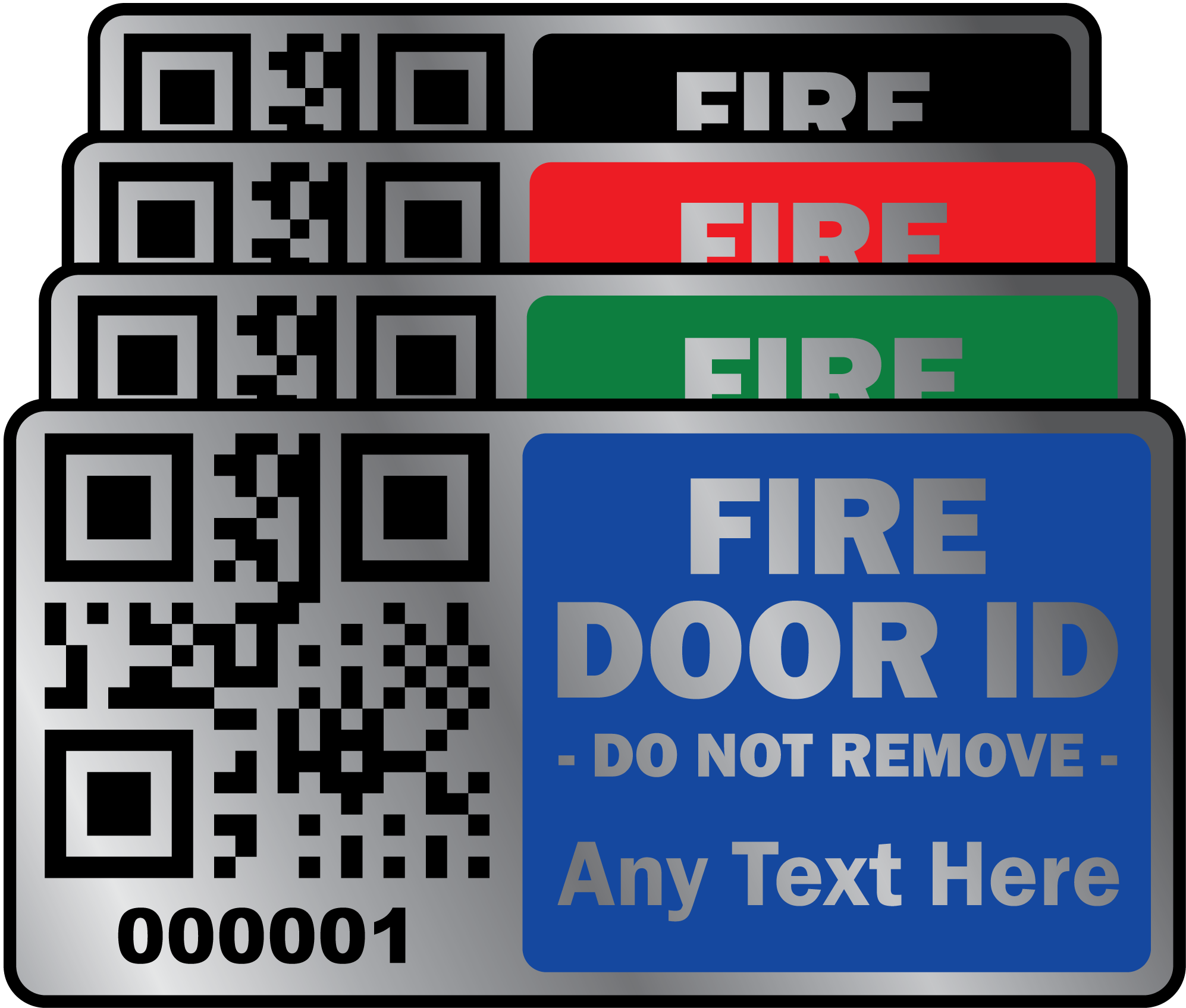 Fire Door ID Labels | Safety & Compliance (2025 Guide). - Pat Labels ...