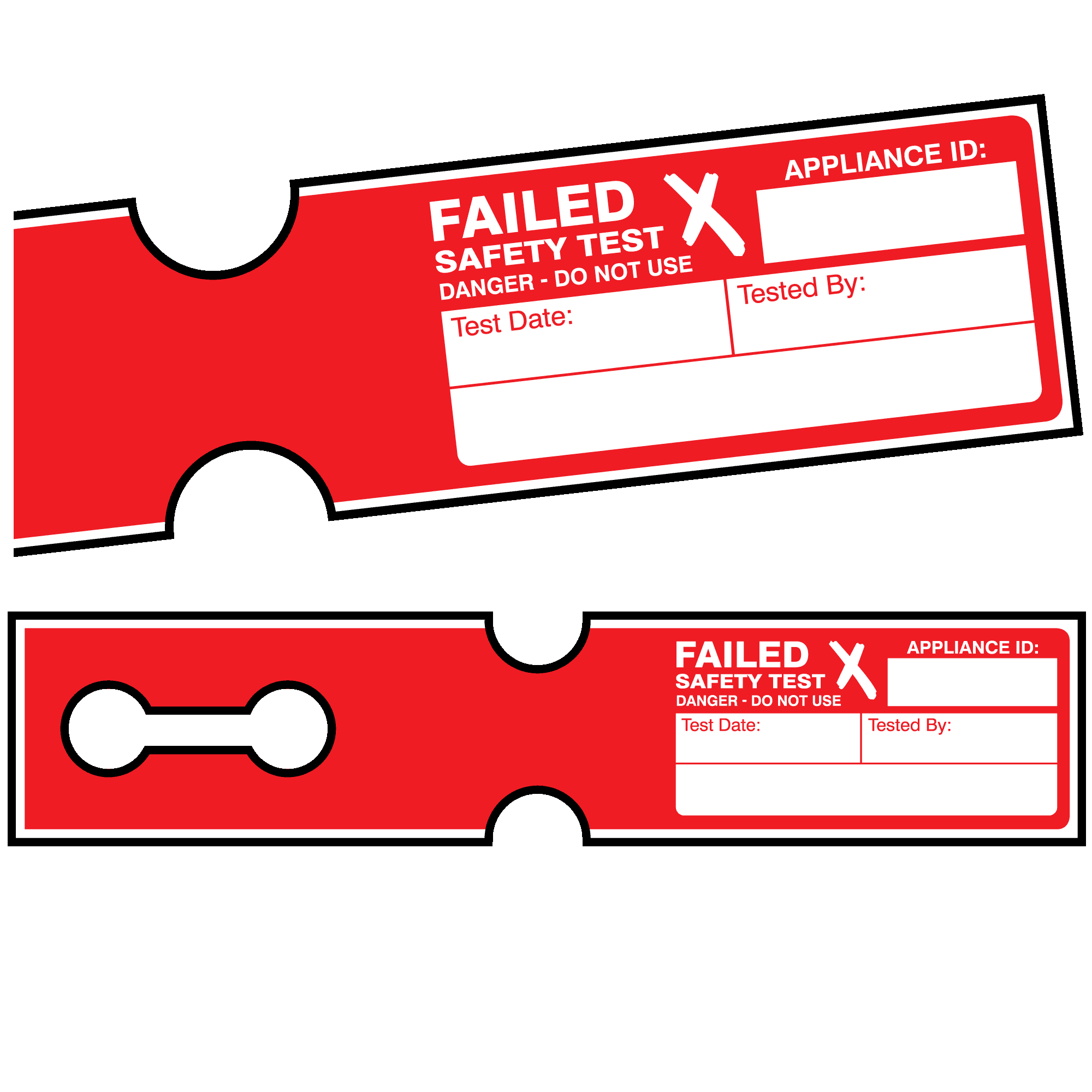 Pat Fail Examples 4th/5th Edition Tuff Tag Failed PAT Test Labels | Pat Labels Online