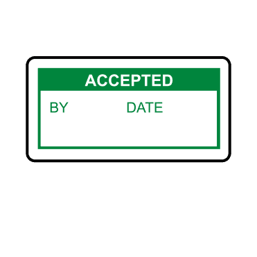Accepted Labels in Green