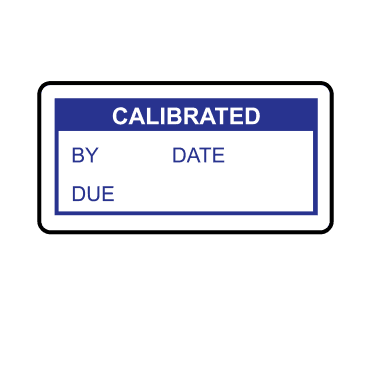 Calibrated Labels in Blue