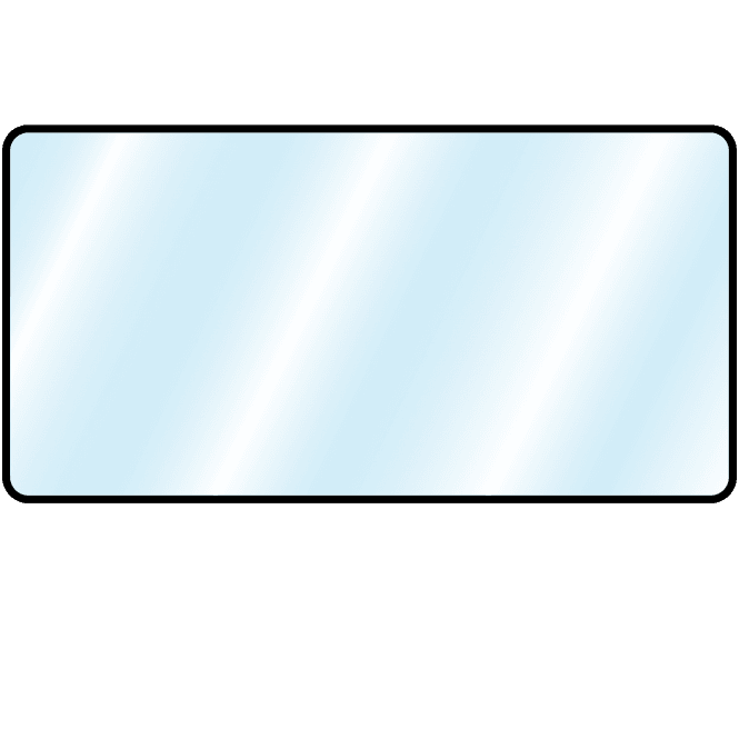 Clear Gloss Overlay Labels
