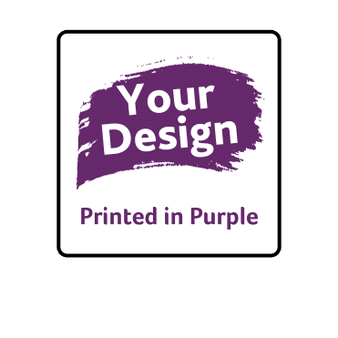 Colour: Purple Custom Printed Labels & Stickers