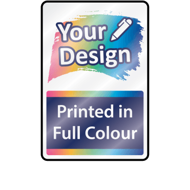 High Gloss Large Custom Labels in Full Colour