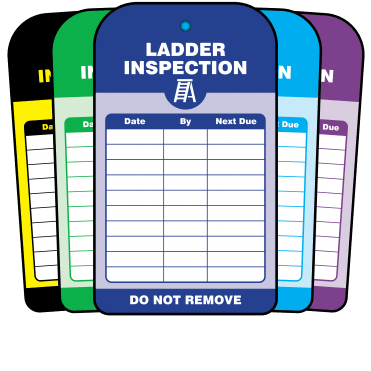 Ladder Inspection Tag - Choice of Colours