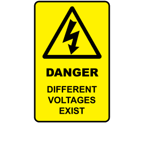 Large High Voltage Danger Labels | Pat Labels Online