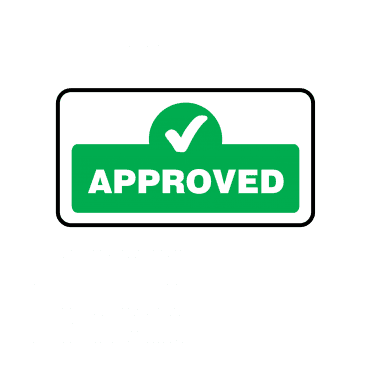 Midi Quality Assurance Approved Labels in Green. Full Colour Edition.