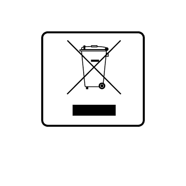 Mini WEEE Labels for Electronic Waste Disposal