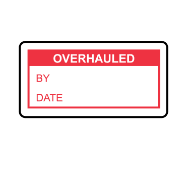 Overhauled Labels in Red