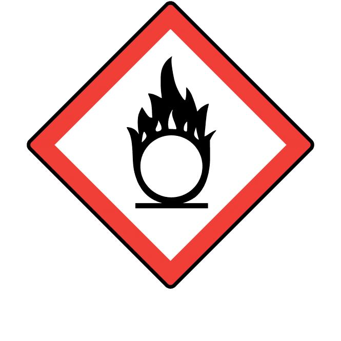 Oxidising Labels - GHS Regulation Labels - Large