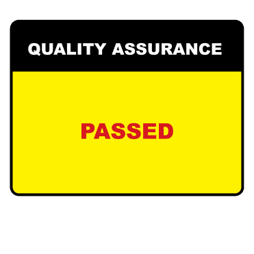 Passed - Quality Assurance Labels