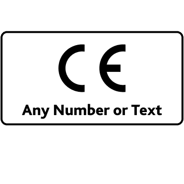 Personalised CE Labels for CE Marking