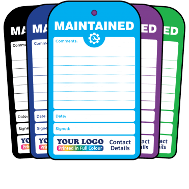 Personalised Maintained Tag - Tear Resistant & Waterproof