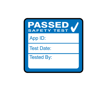 Colour: Blue 5th Edition PAT Testing Labels