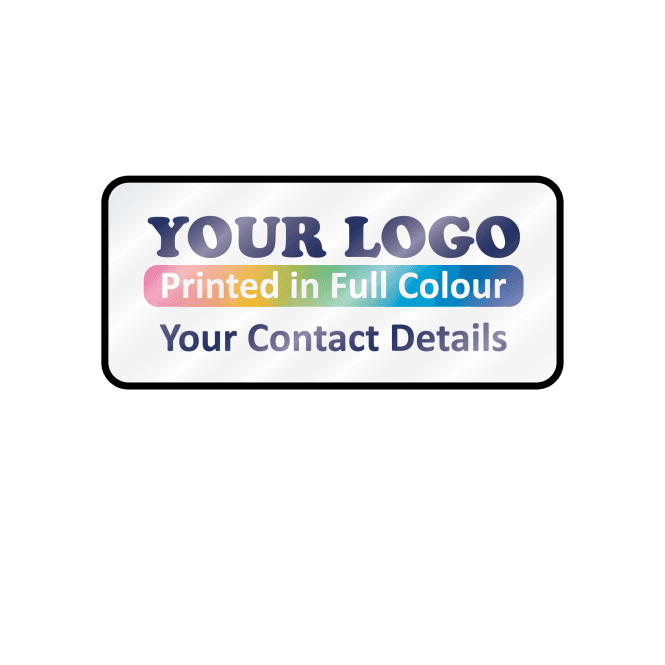 Premium Personalised Fire Extinguisher Front Labels in Full Colour