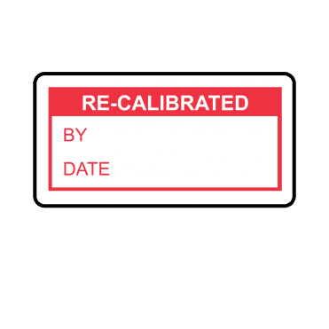 Re-Calibrated Labels in Red