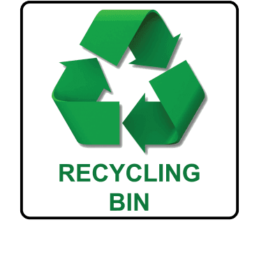 Recycling Bin - Recycling Labels