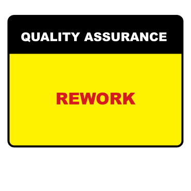Rework - Quality Assurance Labels