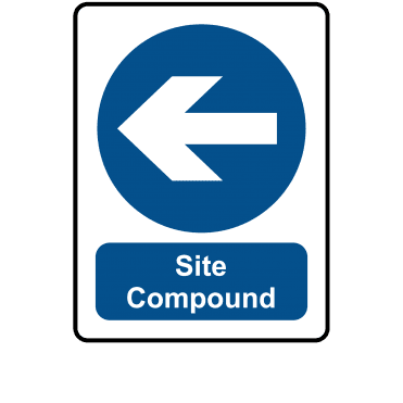Site Compound Left - Mandatory Labels