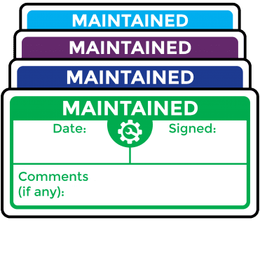 Super Stick Maintained Labels - Choice of Colours