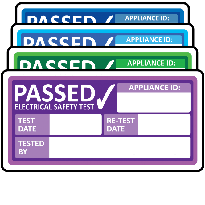 1000 PAT Testing Electrical PASSED Labels/Stickers + 100 FREE FAILED - UK Seller