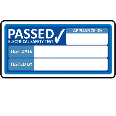Colour: Royal Blue Pat Test Labels