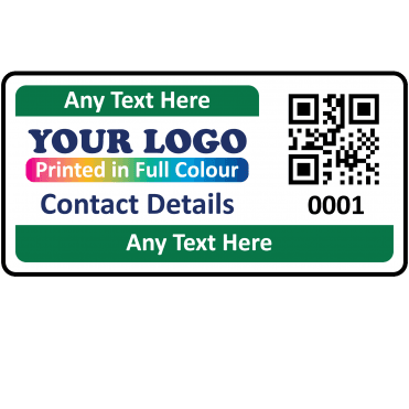 Colour: Green QR Code Labels