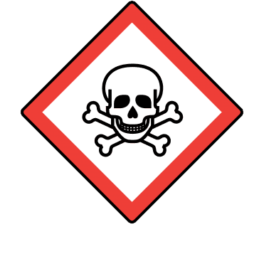 Toxic Labels - GHS Regulation Labels - Large