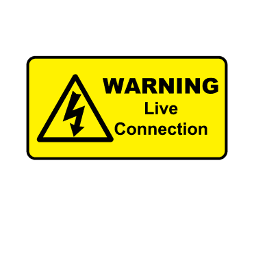Warning Live Connection - Connection Labels